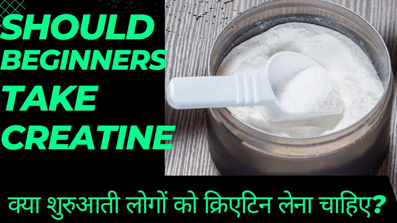 Should Beginners Take Creatine क्या शुरुआती लोगों को क्रिएटिन लेना चाहिए? Should Beginners Take Creatine